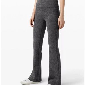 Lululemon groove pant flare size 12 grey